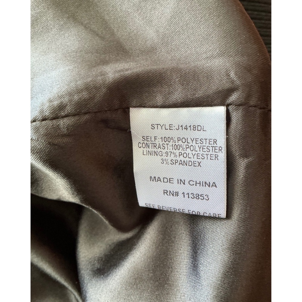 Olivia Grey Womens Olive Green Bomber Jacket L Retro Sporty Military Style - Picture 7 of 9